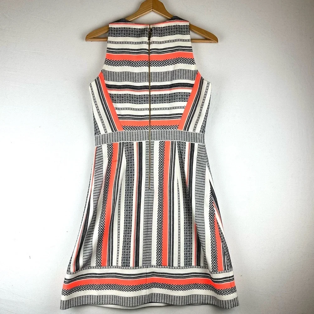 Kate Spade Flights of Fancy Ribbon Jacquard Stripe Dress Office Party